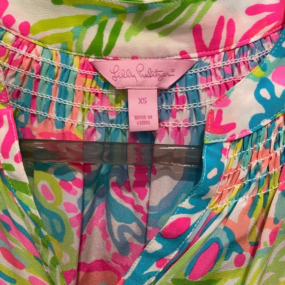 Lilly Pulitzer Elsa Silk Top - Picture 2 of 5